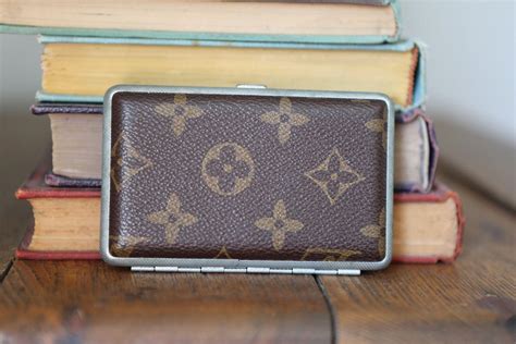 louis vuitton metal louis vuitton cigarette case|Louis Vuitton cigarette hard case.